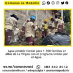 Acueducto llega a Altos de La Virgen