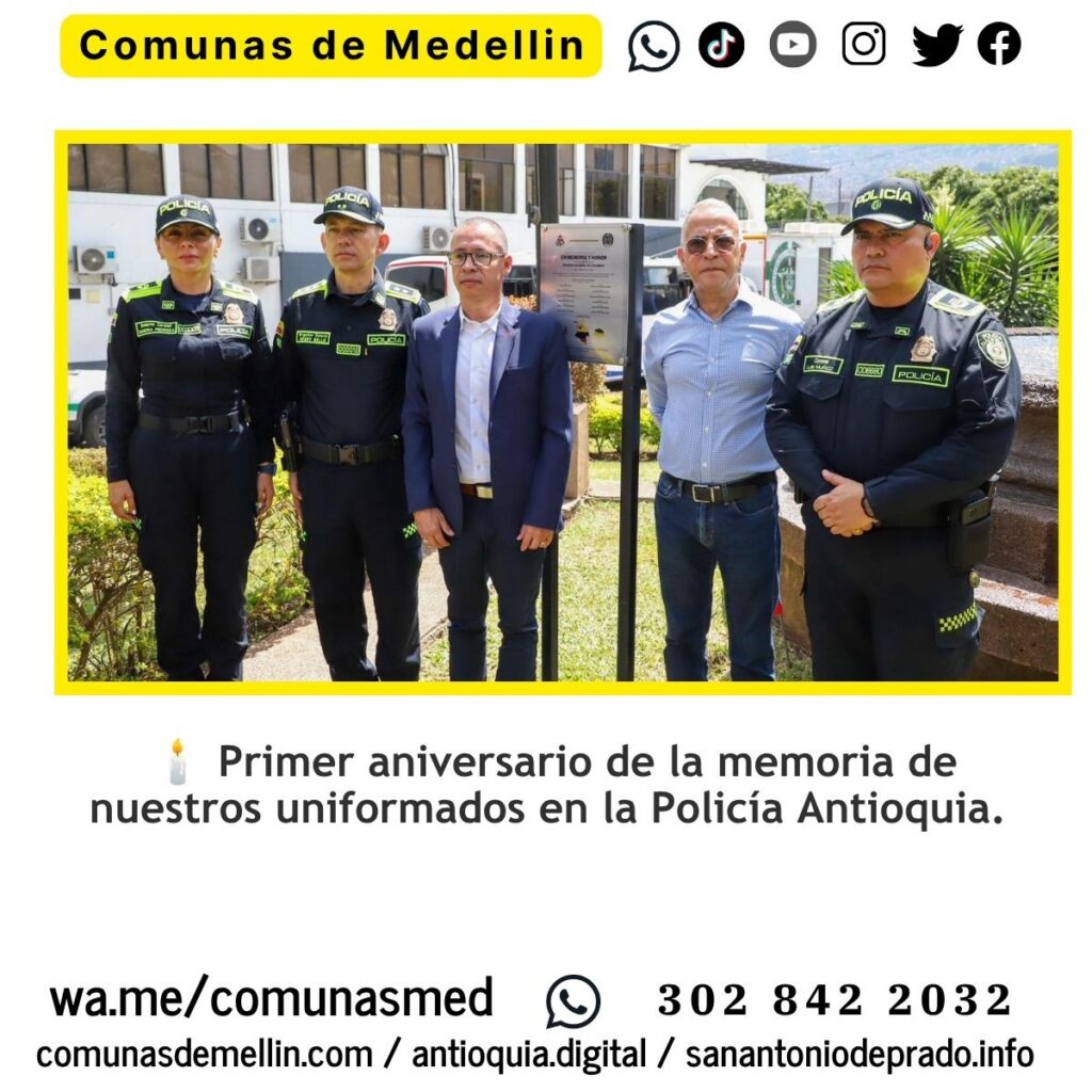 Homenaje a policías asesinados en Amalfi