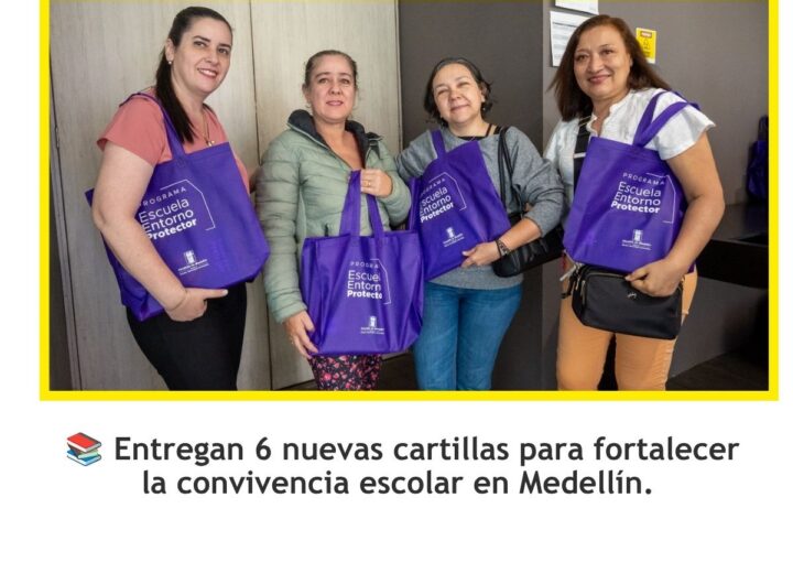 Medellín entrega herramientas para mejorar convivencia escolar