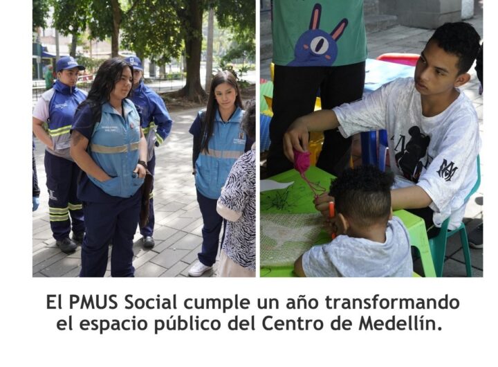 El PMUS Social cumple un año en el Centro de Medellín