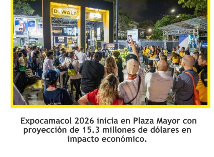 Expocamacol 2026 proyecta USD 15.3M en Medellín