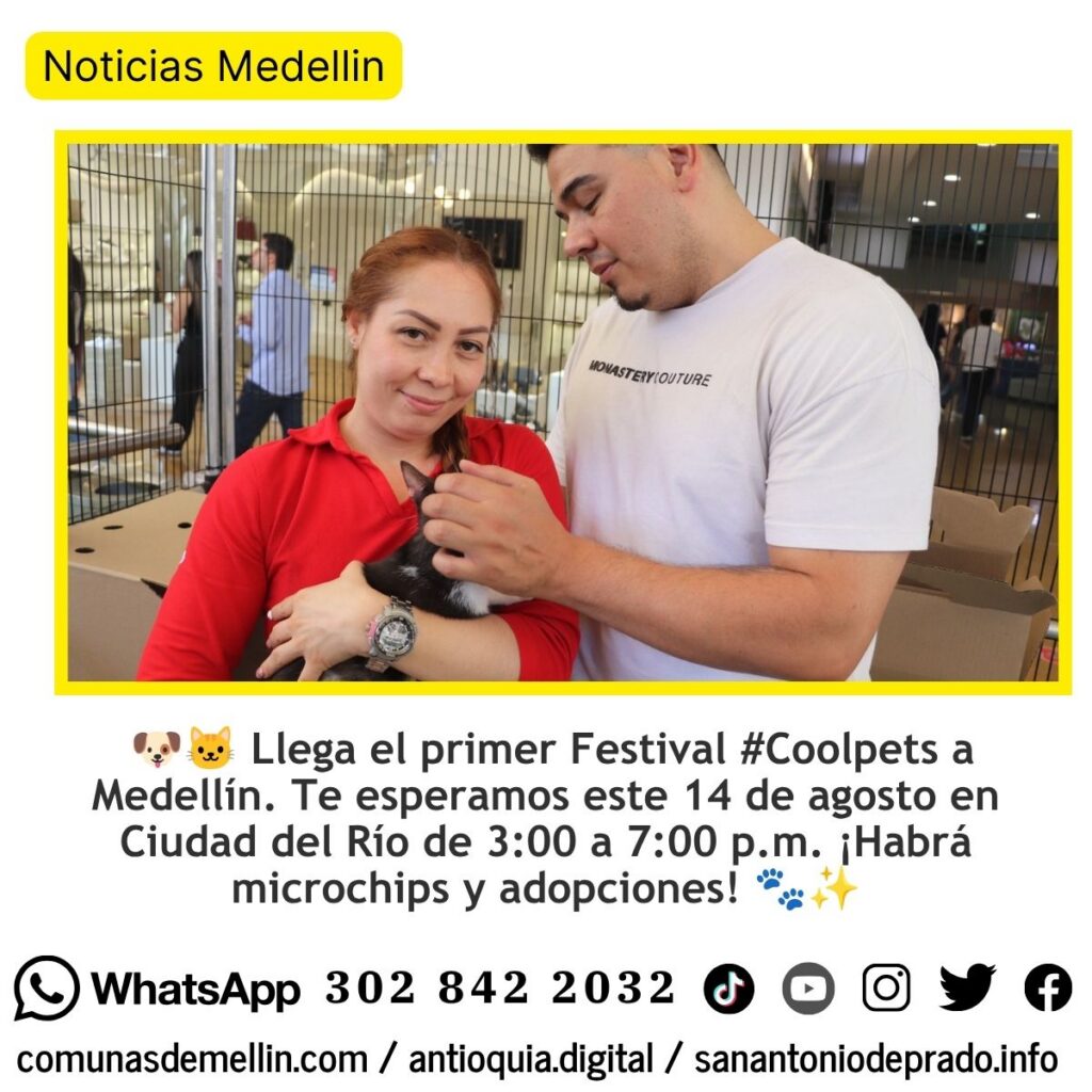 Medellín lanza Coolpets para el cuidado animal
