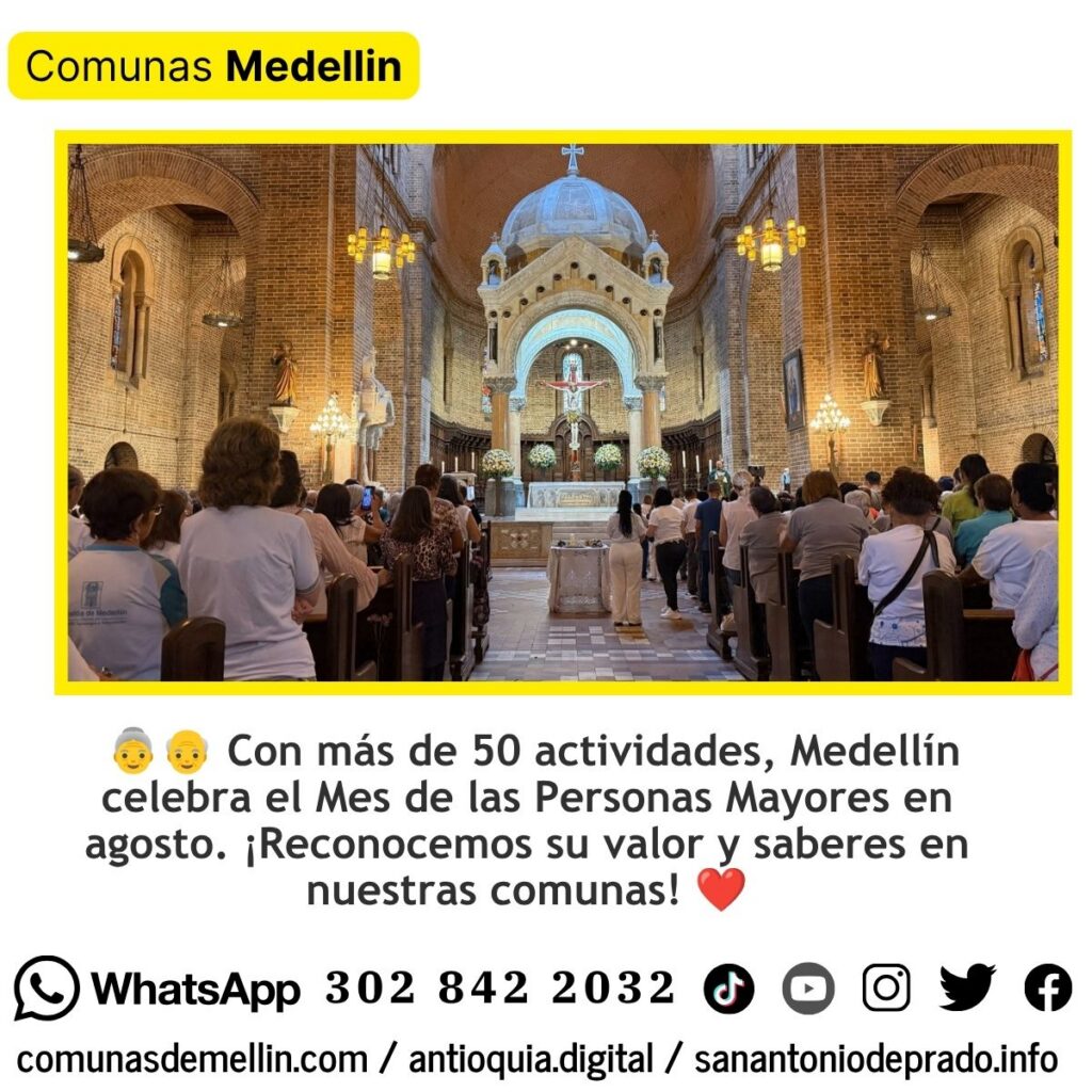 Medellín celebra el Mes de las Personas Mayores