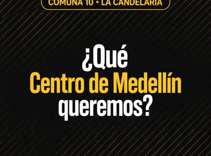 Diálogos sobre el futuro del Centro de Medellín