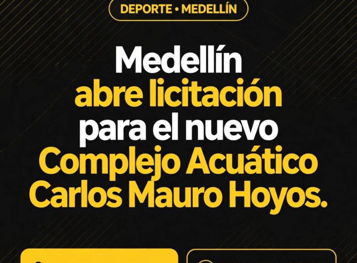 Licitación para el complejo acuático Carlos Mauro Hoyos