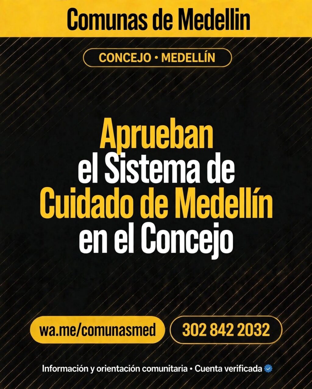 Aprueban el Sistema de Cuidado de Medellín en el Concejo