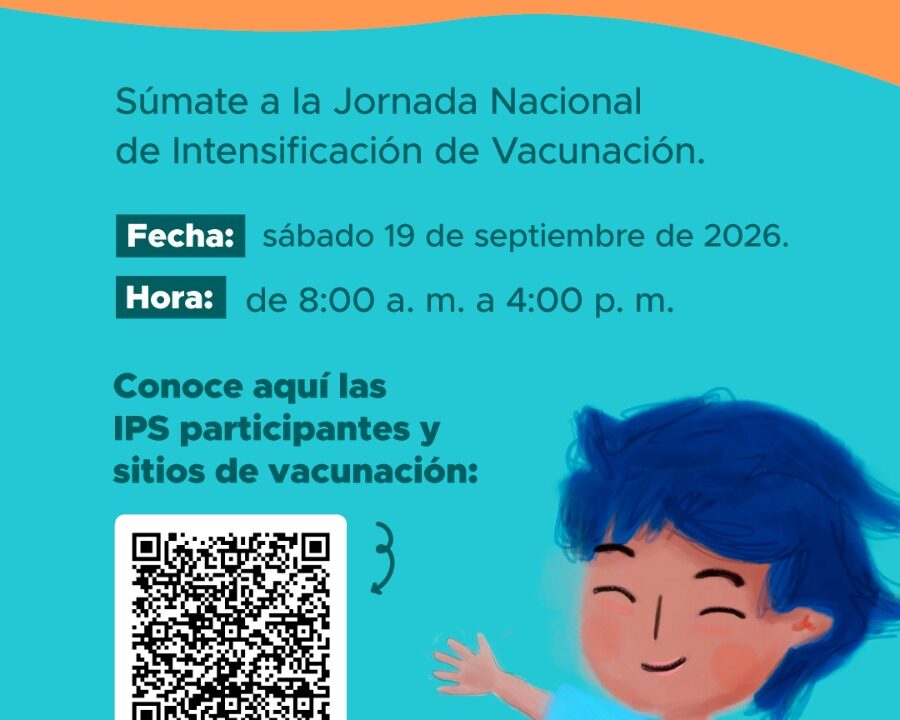 Medellín se une a jornada nacional de vacunación