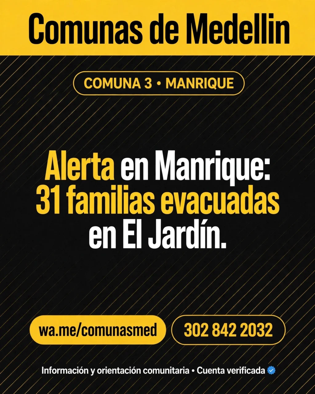 Inscripción y auxilio para evacuación humanitaria en El Jardín