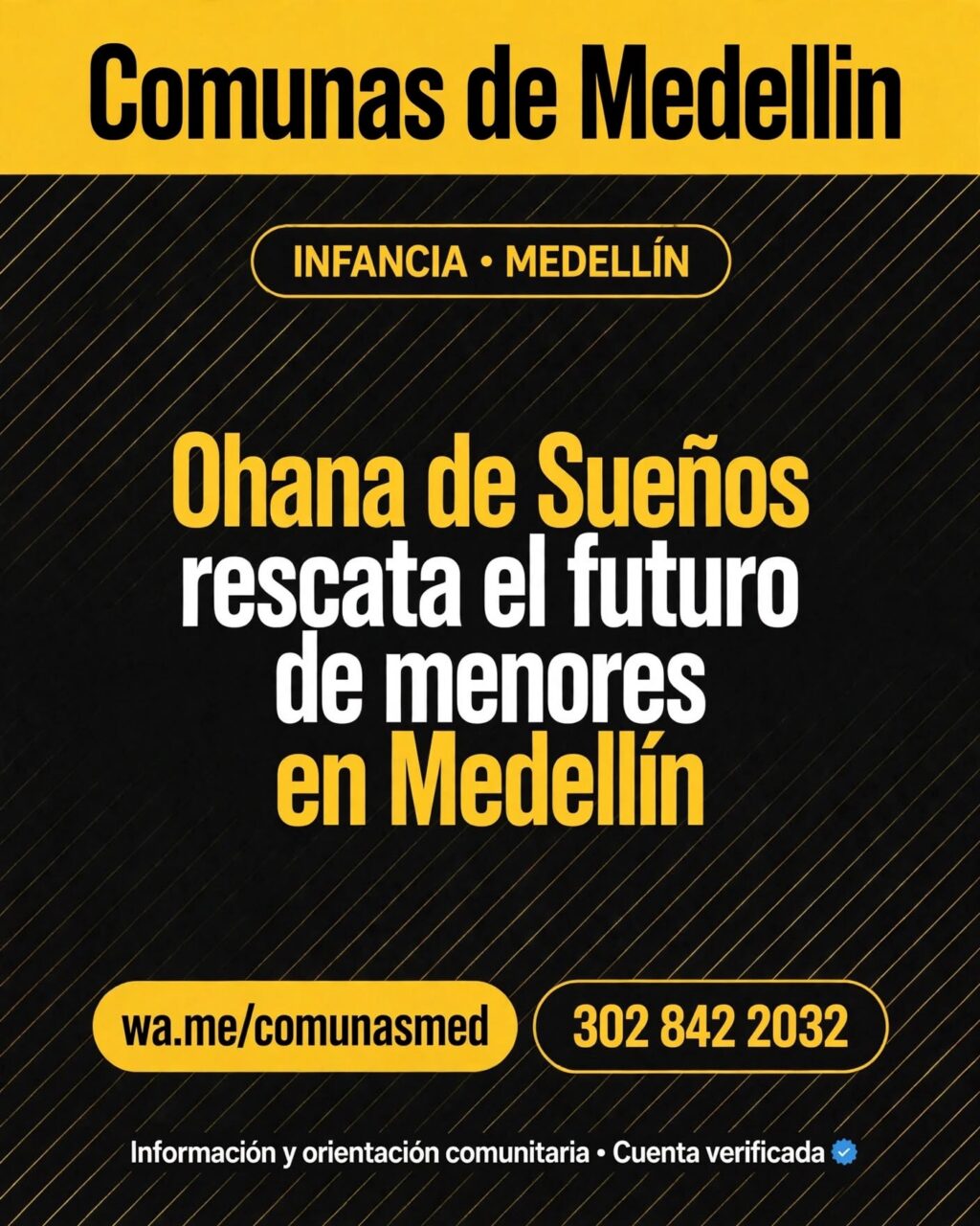 Ohana de Sueños rescata el futuro de menores en Medellín