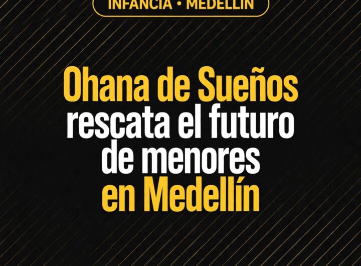 Ohana de Sueños rescata el futuro de menores en Medellín