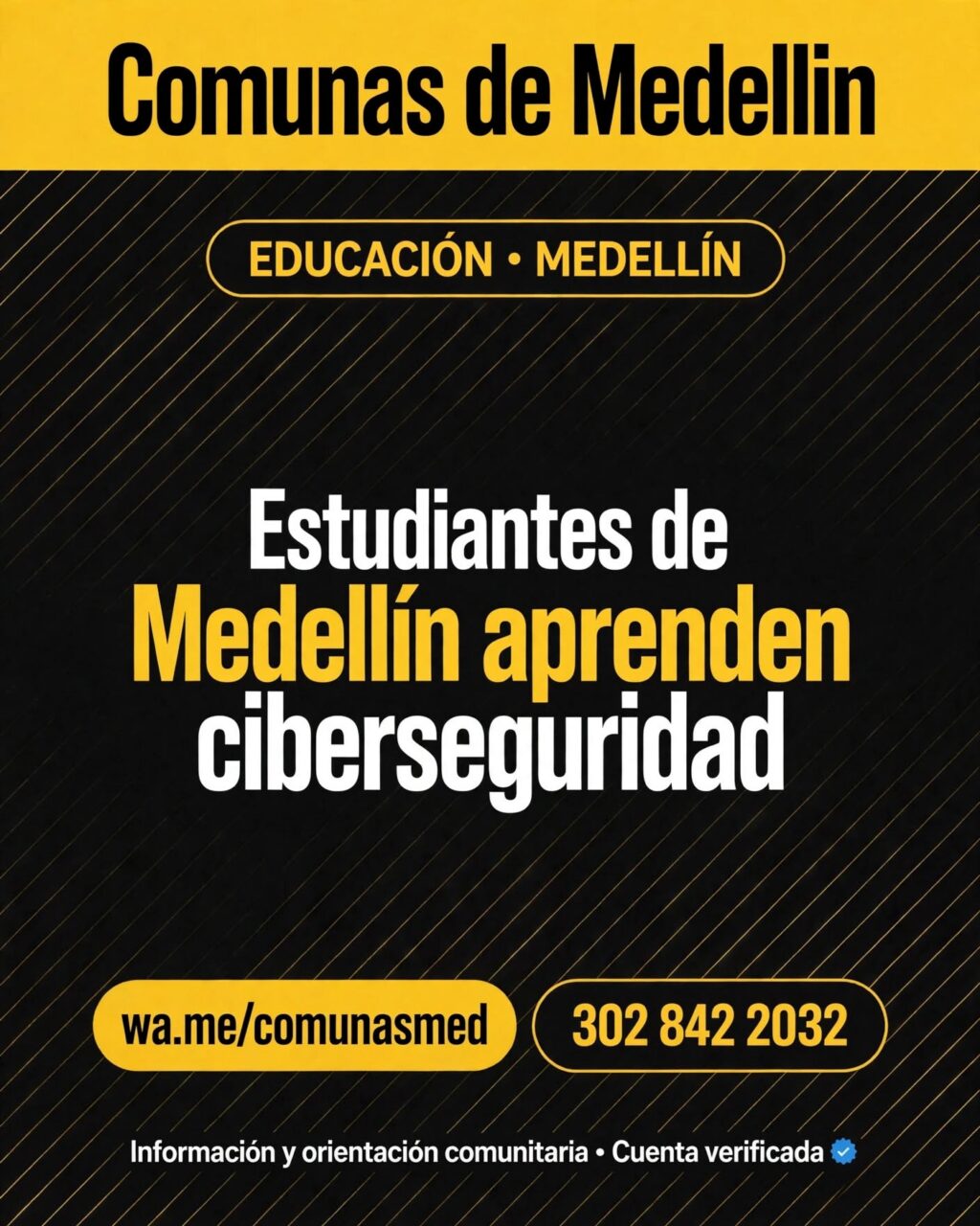 Estudiantes de Medellín aprenden ciberseguridad en la red