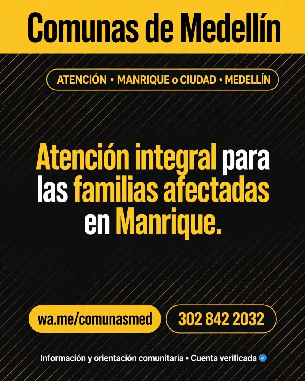 Avanza evacuación preventiva en Manrique por riesgo