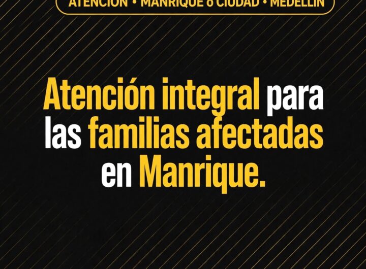 Avanza evacuación preventiva en Manrique por riesgo