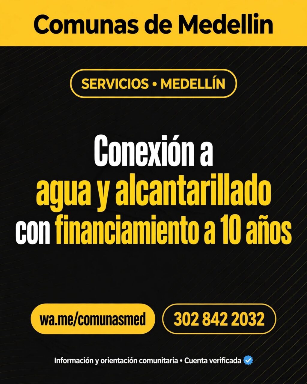 Financiación de agua y alcantarillado en Medellín