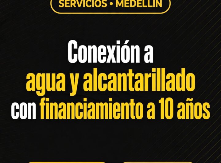 Financiación de agua y alcantarillado en Medellín