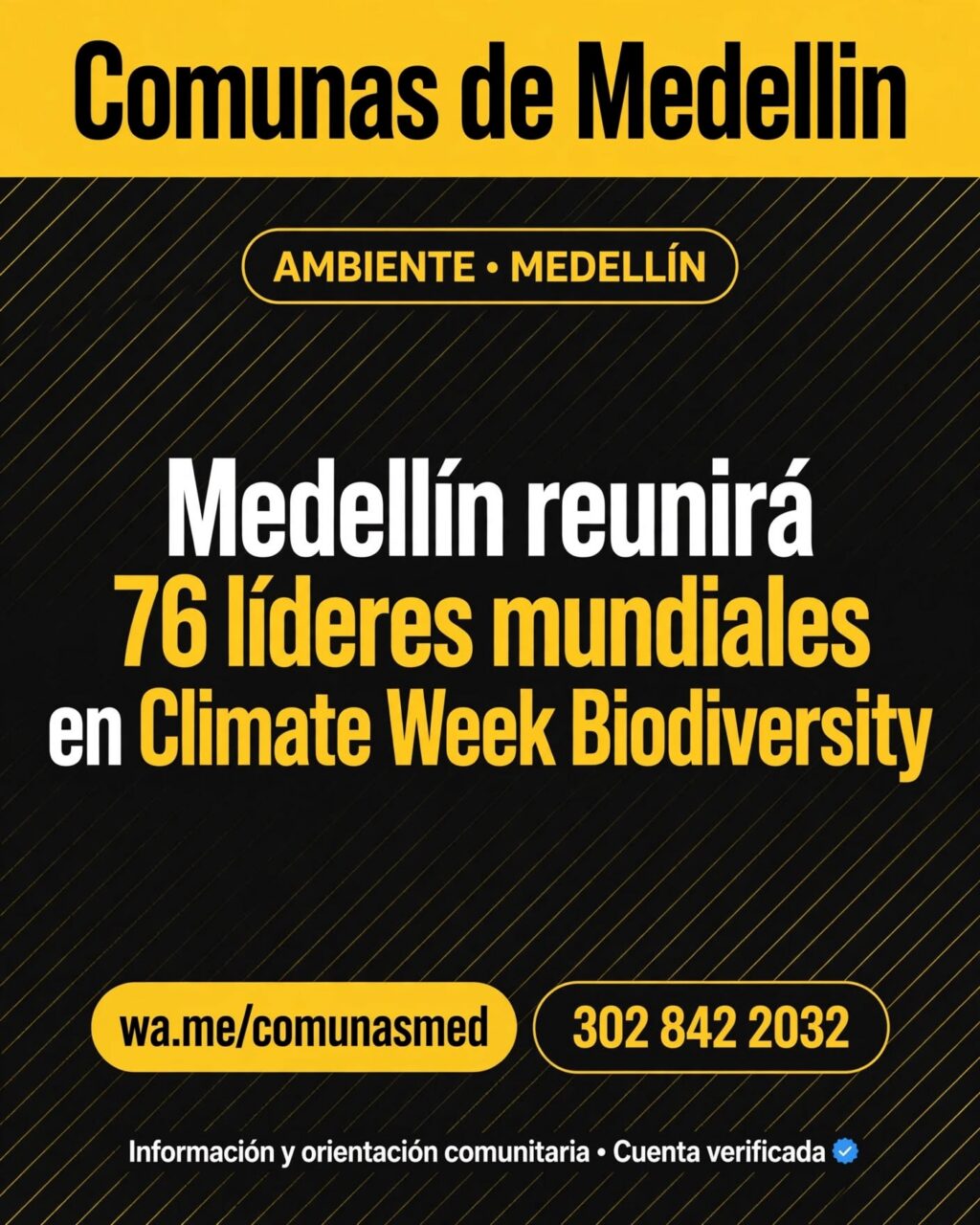 Cumbre ambiental Climate Week reúne a 76 líderes