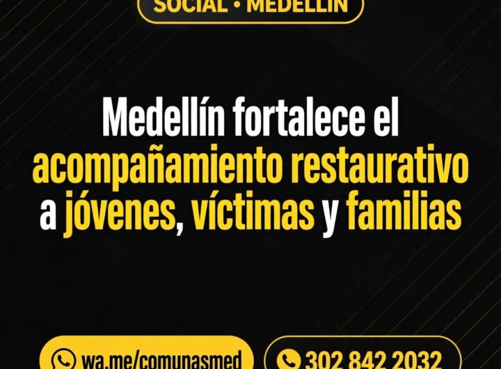 Medellín impulsa acompañamiento a jóvenes en el SRPA