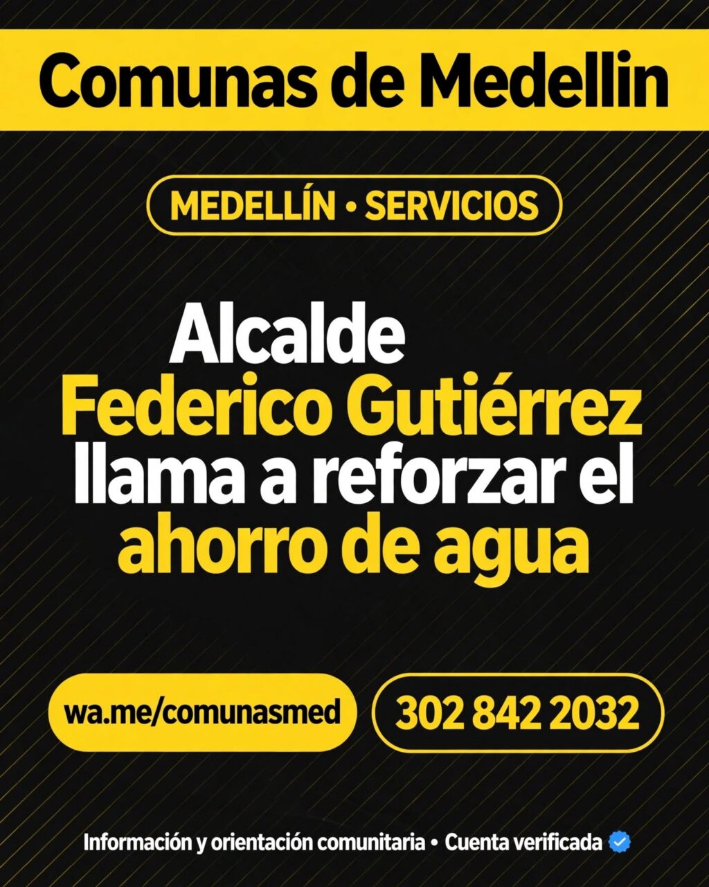 Leves avances en el ahorro de agua en Medellín
