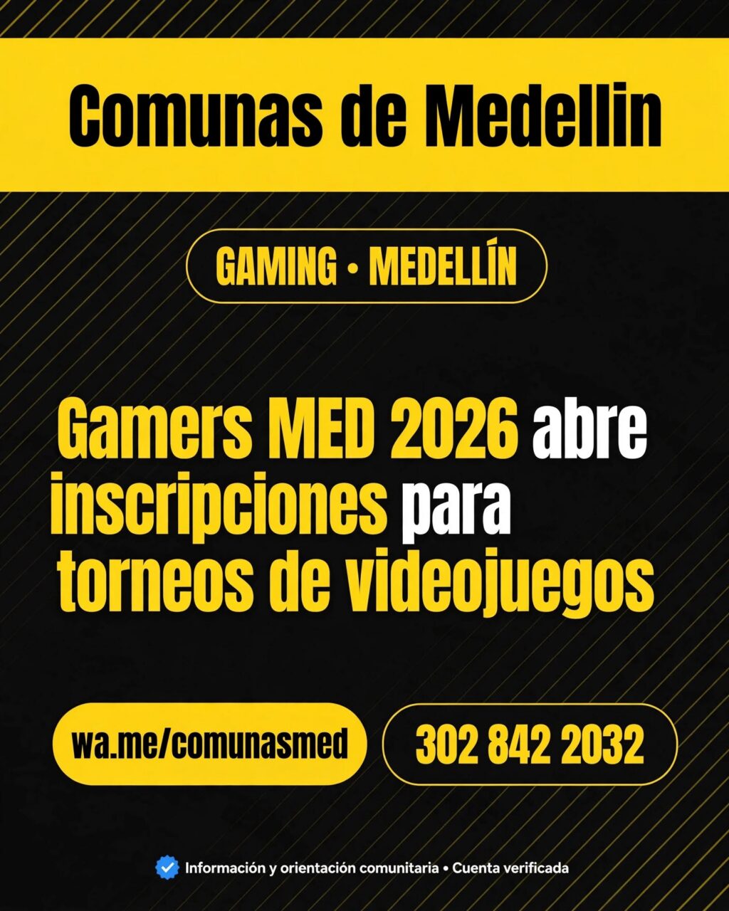 Gamers MED 2026: Inscripciones abiertas para e-sports