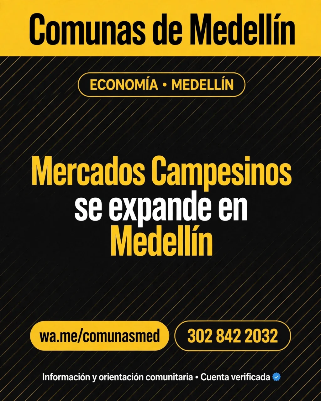 Mercados Campesinos se expande en Medellín