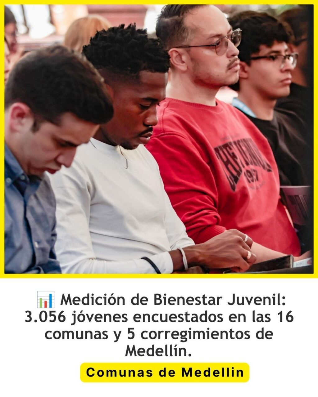 Primera Medición de Bienestar Juvenil en Medellín
