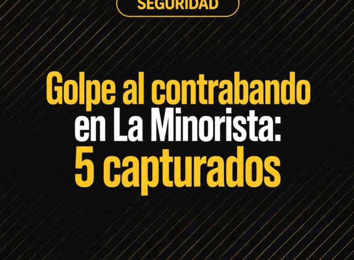 Golpe al contrabando de calzado en La Minorista