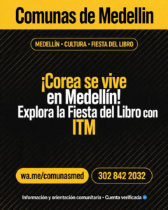 Corea del Sur brilla en Fiesta del Libro Medellín 2026
