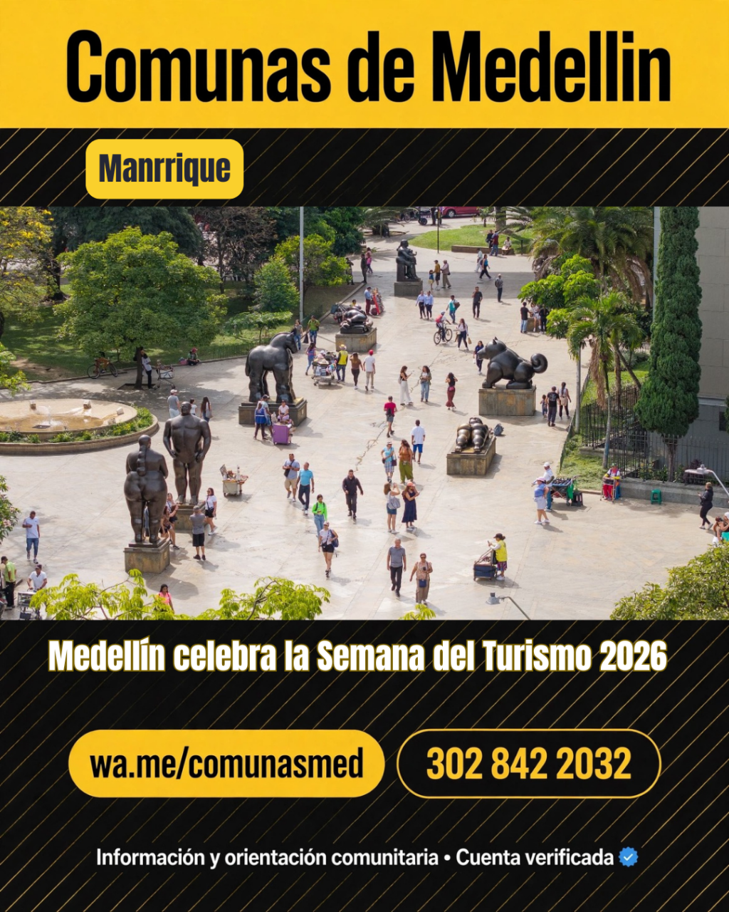 Medellín celebra la Semana del Turismo 2026