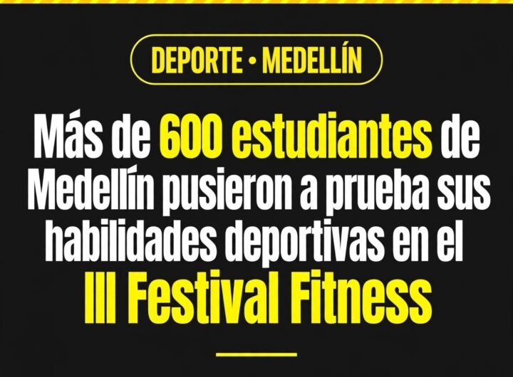 III Festival Fitness reunió a 600 estudiantes en Medellín