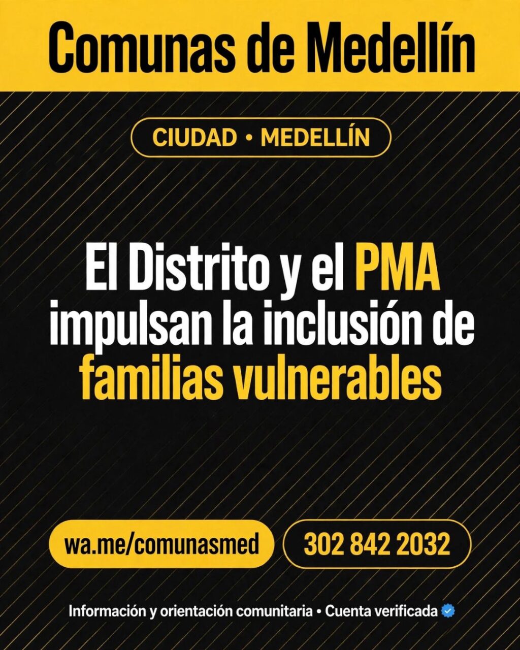 Medellín y PMA impulsan empleo y emprendimiento social