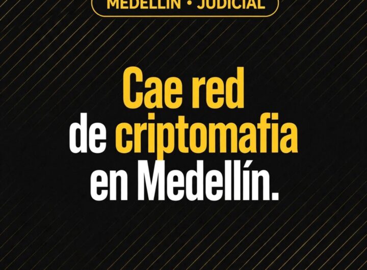 Caen lavadores de $180 millones de dólares en criptomonedas