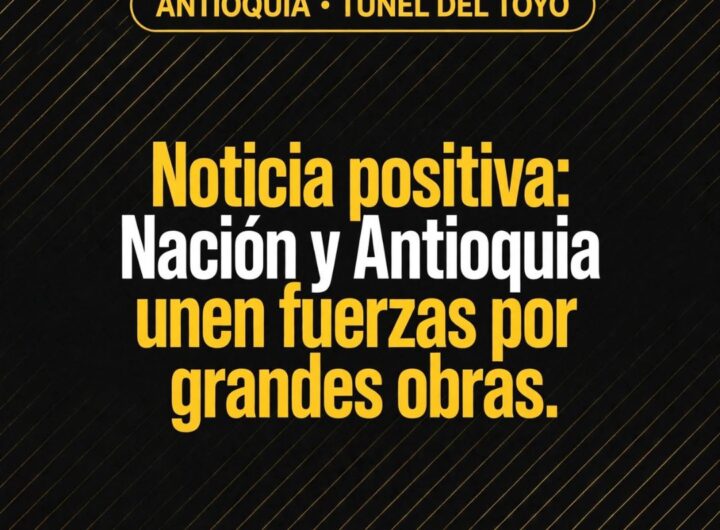 Alianza por las megaobras de Medellín y Antioquia