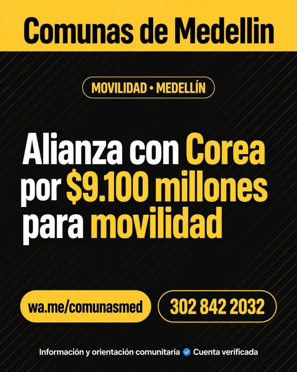 Alianza con Corea por $9.100 millones para movilidad