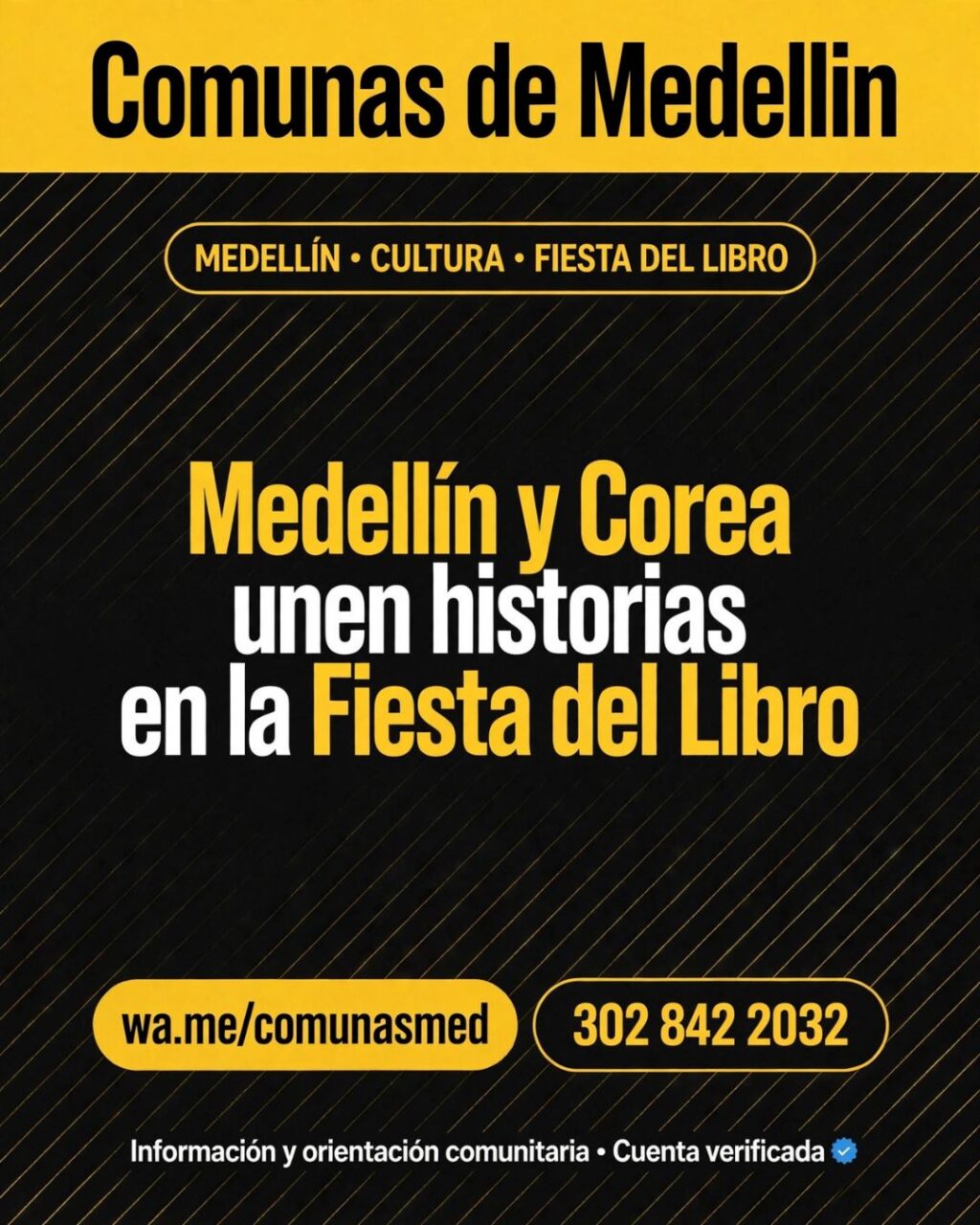 Medellín y Corea afianzan lazos en Fiesta del Libro