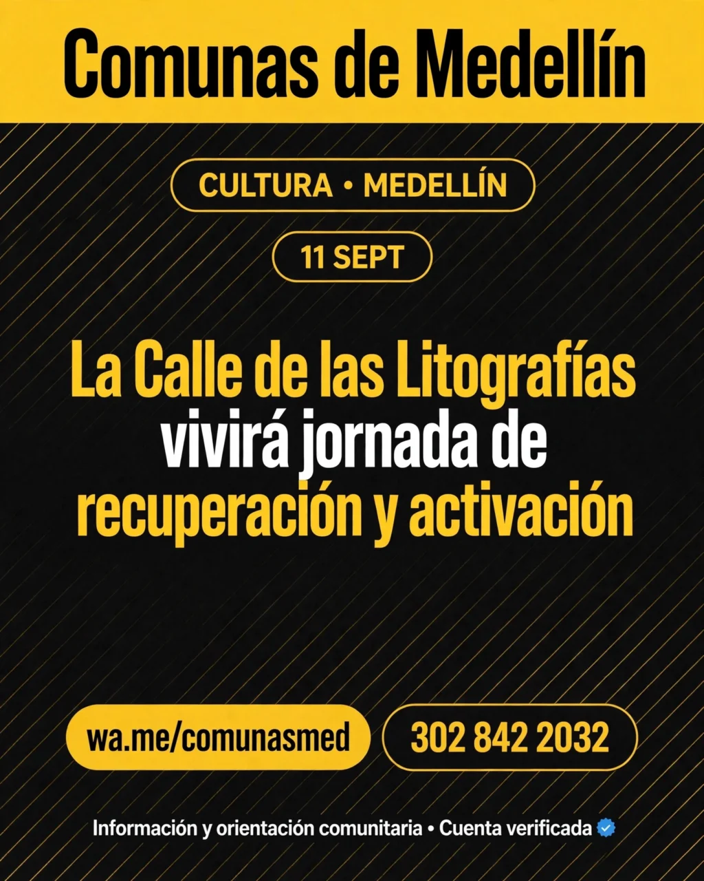 Recuperan la Calle de las Litografías en San Benito