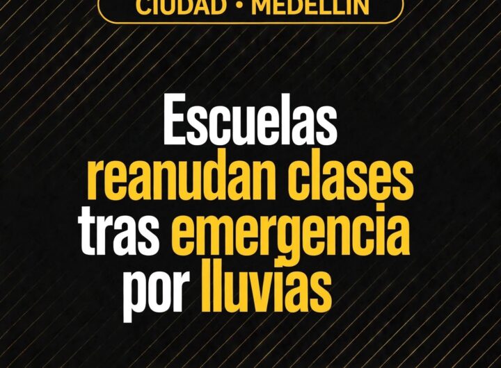 Escuelas reanudan clases tras emergencia por lluvias