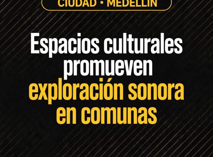 Espacios culturales promueven exploración sonora en comunas