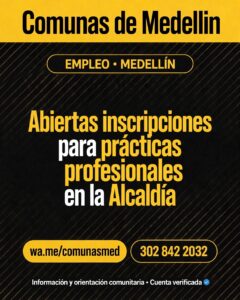 Abiertas inscripciones para prácticas profesionales en la Alcaldía