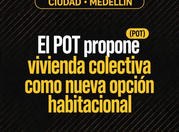 El POT propone vivienda colectiva como nueva opción habitacional