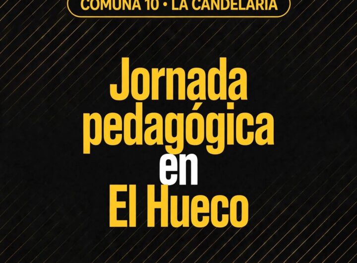 Jornada pedagógica en El Hueco impulsará cuidado del espacio público