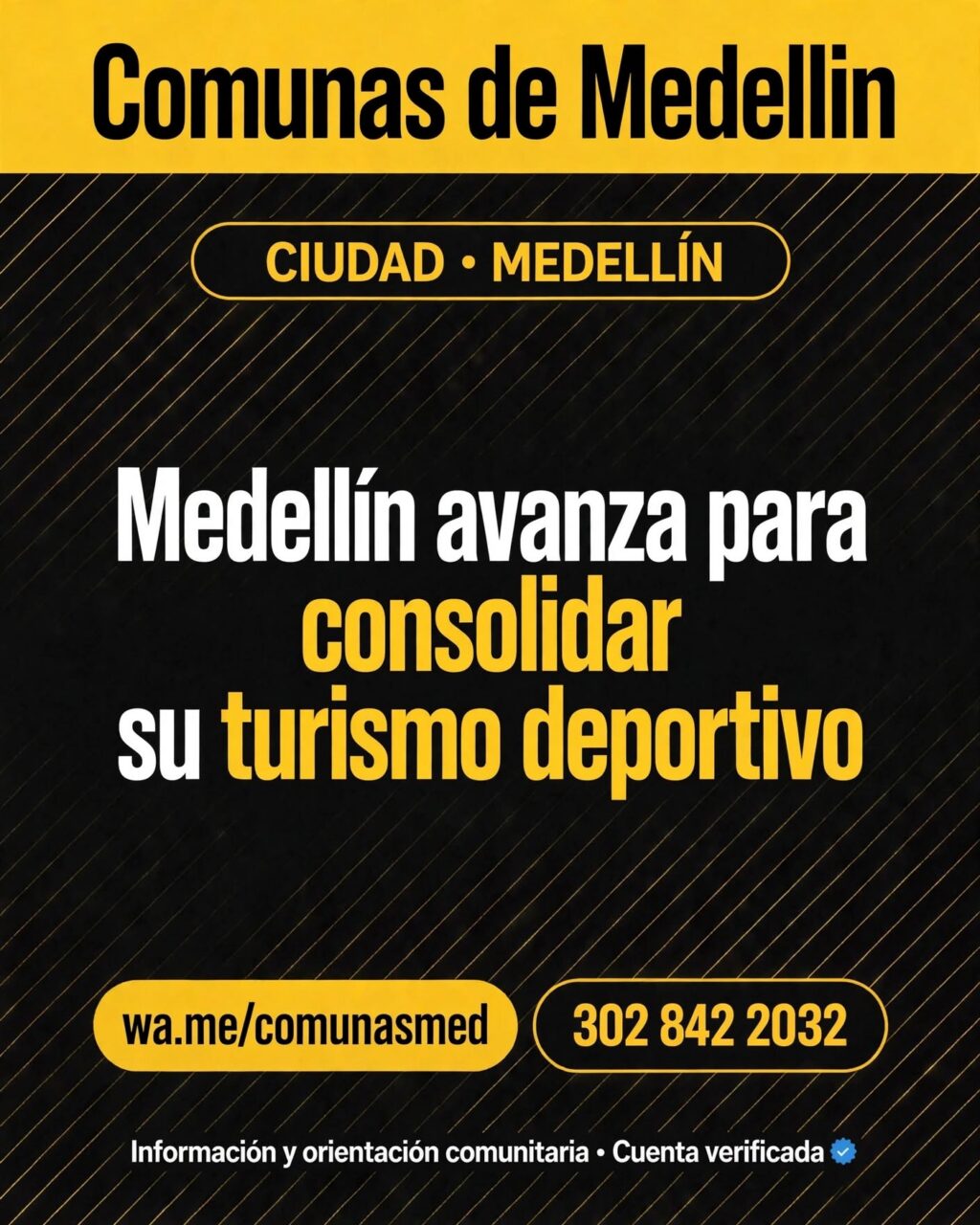 Medellín avanza para consolidar su turismo deportivo