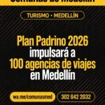 Plan Padrino 2026 impulsará a 100 agencias de viajes en Medellín