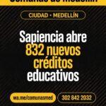 Sapiencia abre 832 nuevos créditos educativos