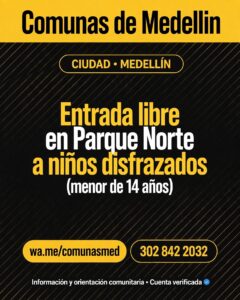 Entrada libre en Parque Norte a niños disfrazados