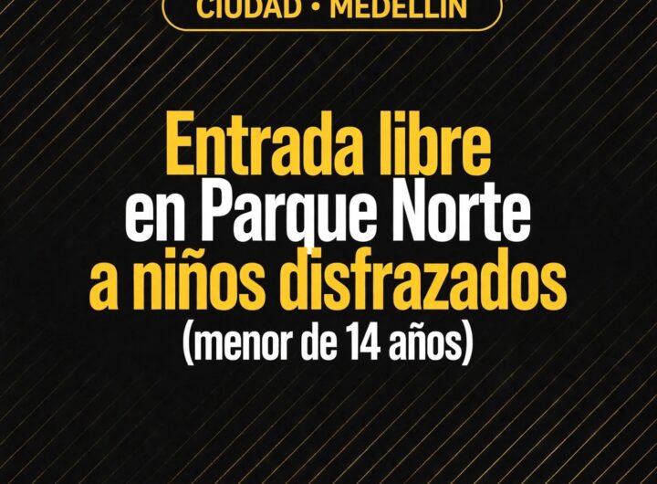 Entrada libre en Parque Norte a niños disfrazados