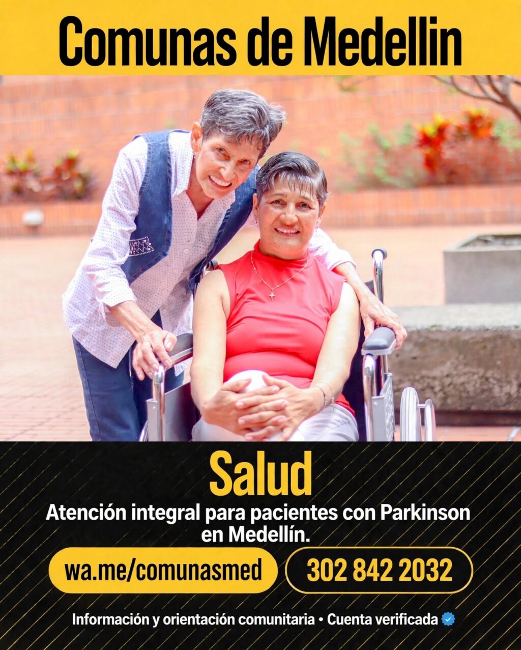 Atención integral para pacientes con Parkinson en Medellín.
