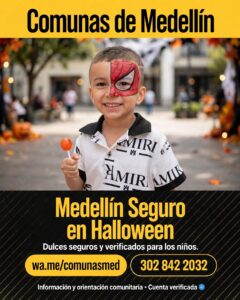 Recomendaciones para un Halloween seguro en Medellín