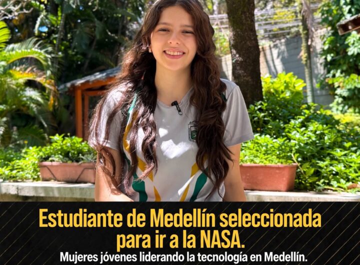 Estudiante de colegio público de Medellín viajará a la NASA