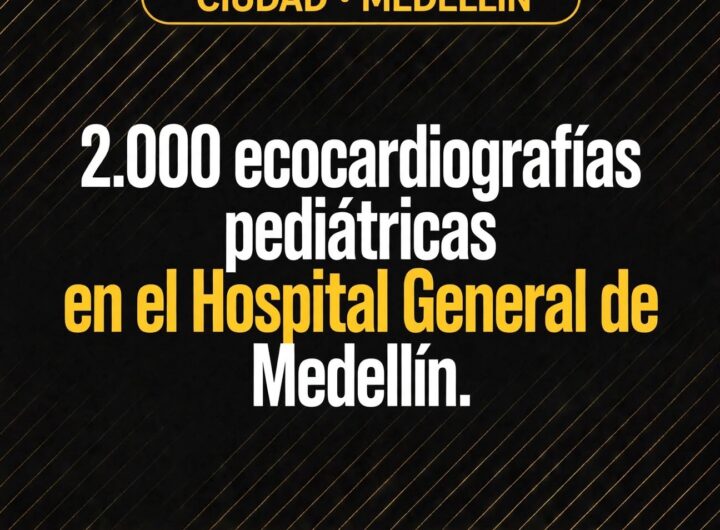 Hospital General de Medellín realiza 2.000 ecocardiografías a niños