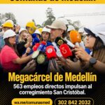 Megacárcel de Medellín alcanza el 47 % de avance de obra